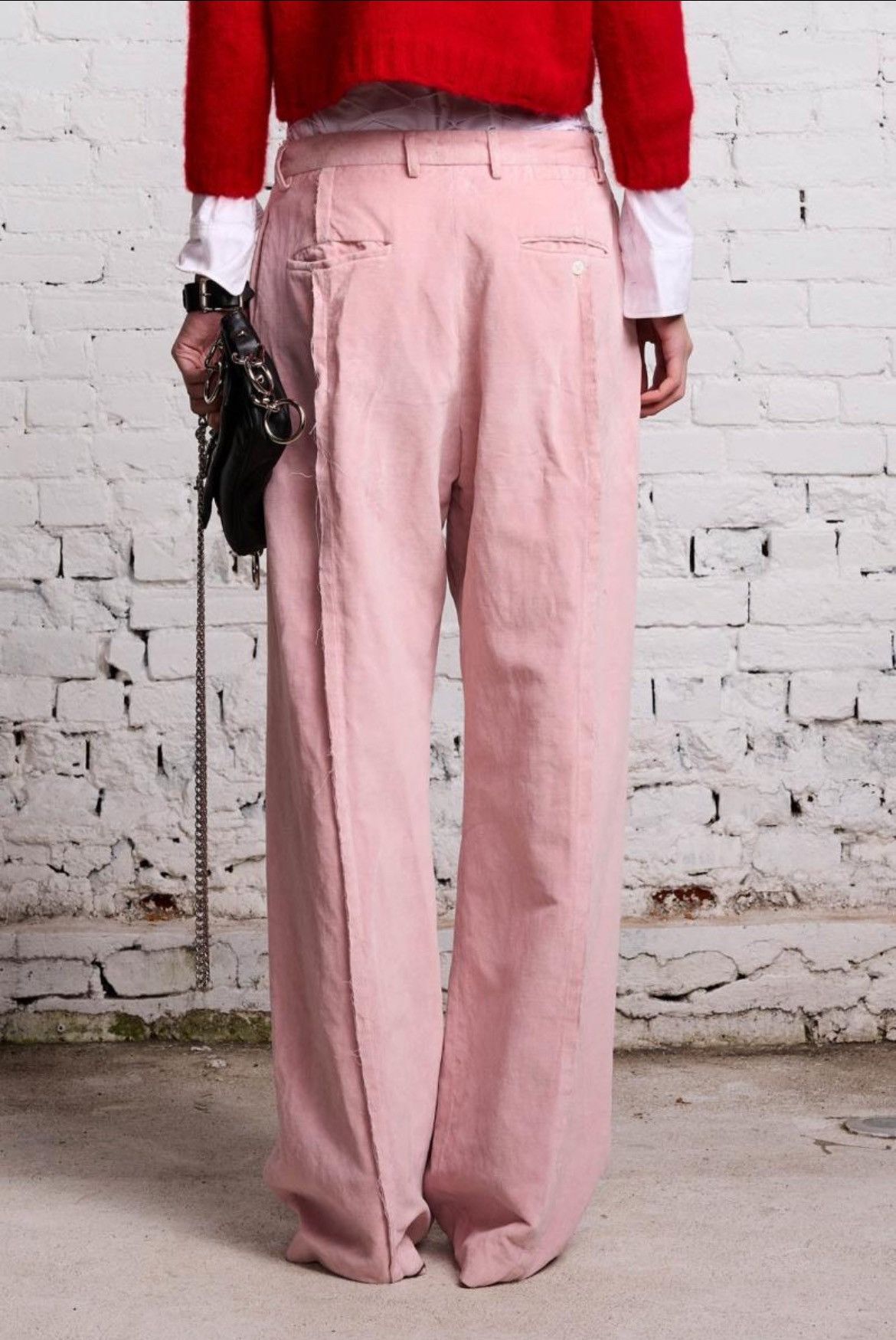 R13 R13 inverted pink trouser. Size 25 Size 25" / US 0 / IT 36 - 6 Thumbnail