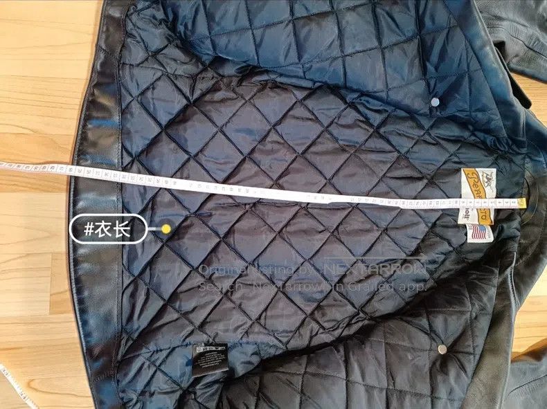 Schott Schott 613 cable-stayed locomotive leather coat Size US M / EU 48-50 / 2 - 6 Thumbnail