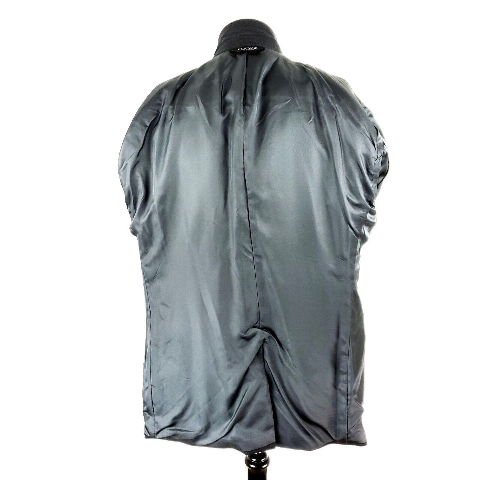 Jos. A. Bank Jos A Bank Wool 2 Button Blazer 48R or Slim Fit 50R Gray Twi Size 48R - 10 Thumbnail