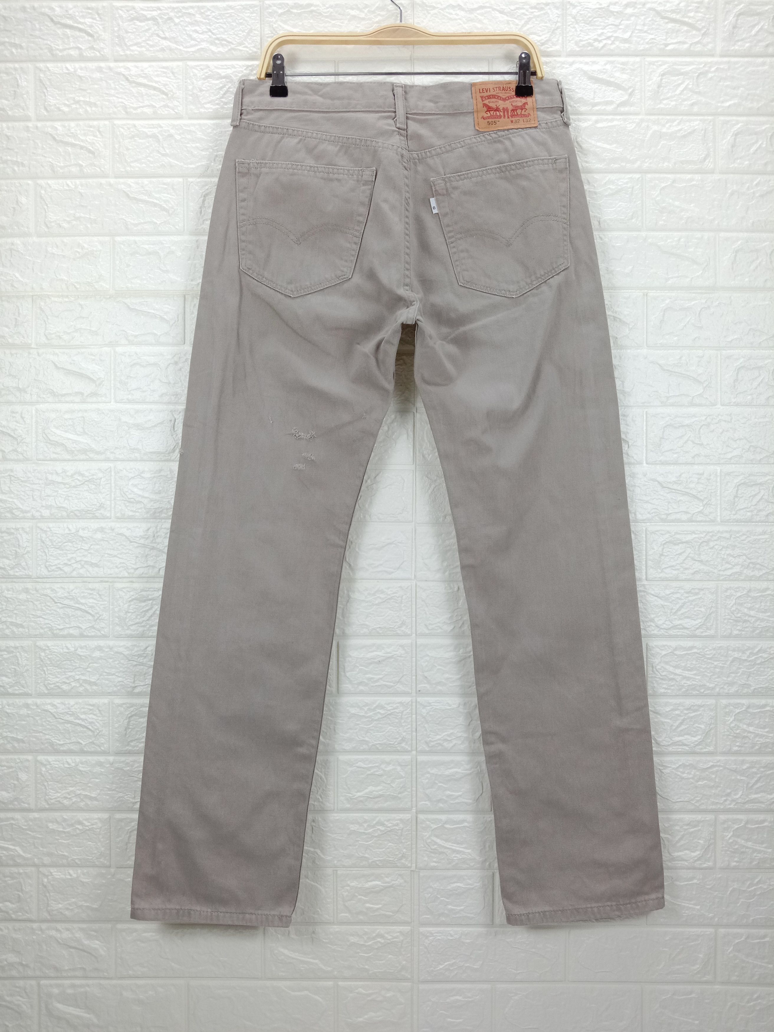 Levi's Vintage Levi's 505 Regular Fit Denim Size US 32 / EU 48 - 5 Thumbnail
