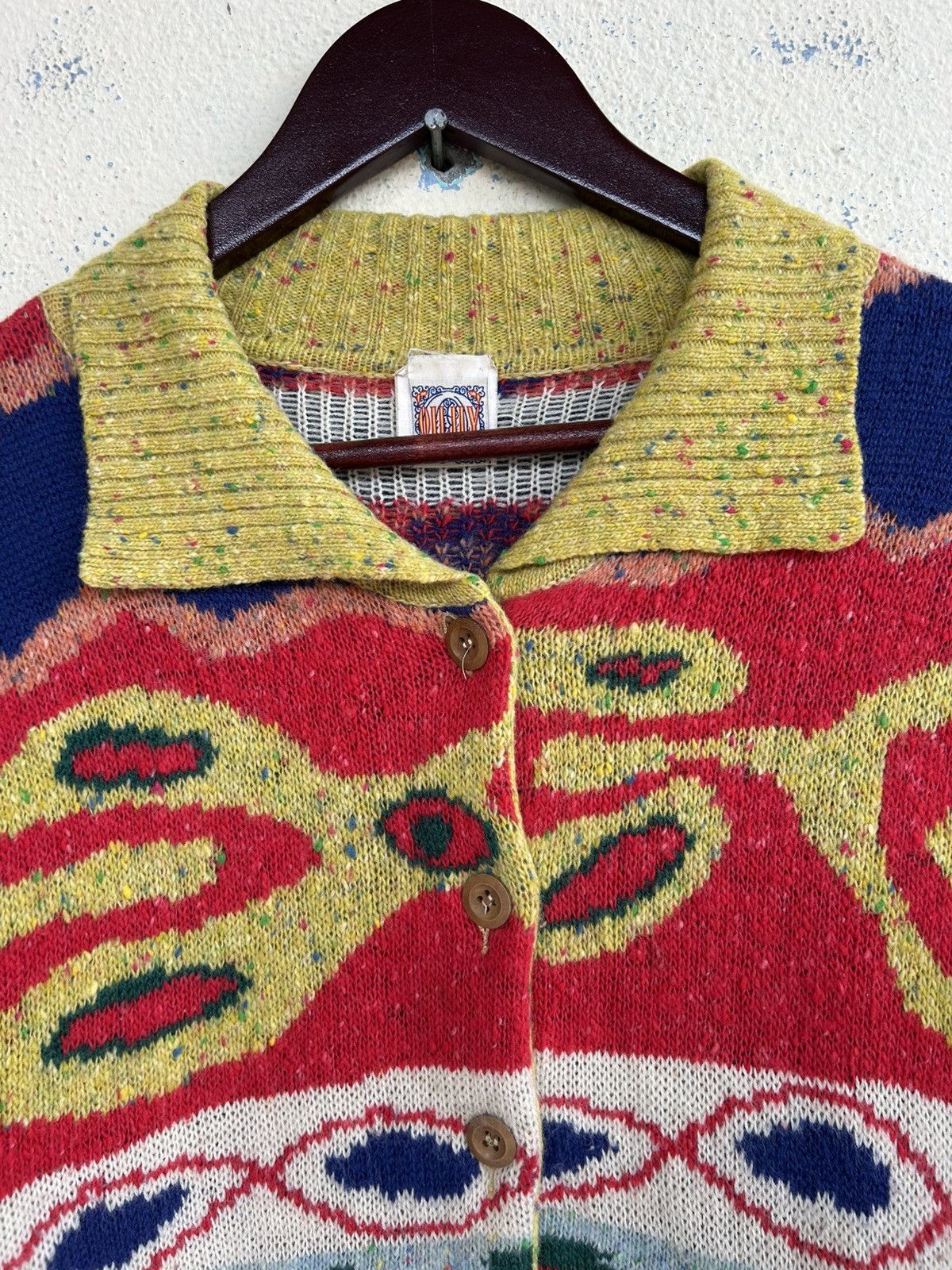 Oilily Oilily Button Ups Knitted Sweater Size S / US 4 / IT 40 - 6 Thumbnail