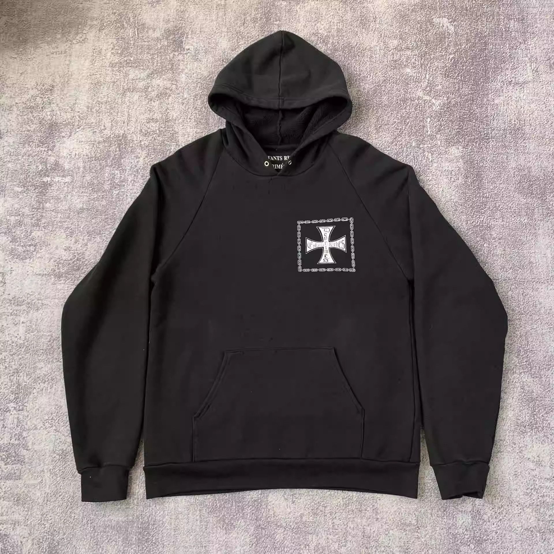 Pre-owned Enfants Riches Deprimes Erd Cross Hoodie Sweatshirt In 