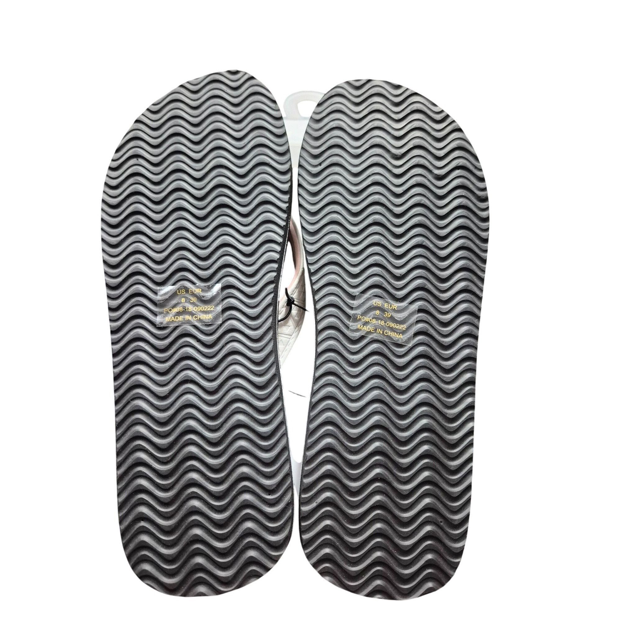 Other Norty Footwear Womens Flip Flops Size 8 With Tropical Print Size US 8 / IT 38 - 2 Thumbnail