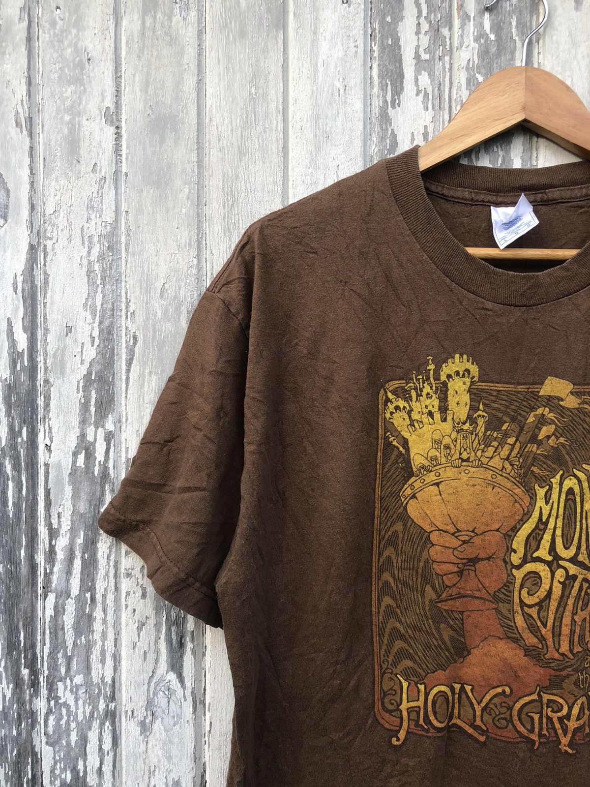 Vintage Vintage Y2K Monty Python And The Holy Grail Movie Tee Size US L / EU 52-54 / 3 - 6 Thumbnail