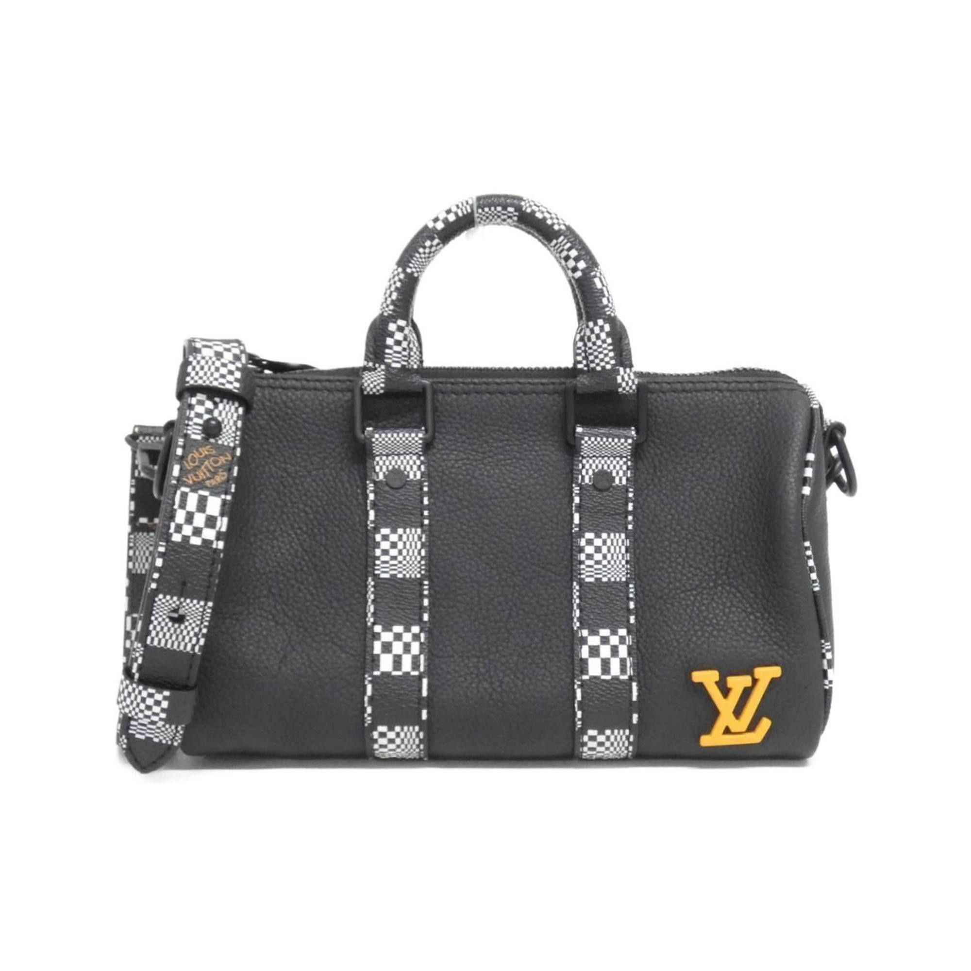Louis Vuitton Damier Distorted City Keepall Xs M80202 Shoulder Bag in Black, Women's