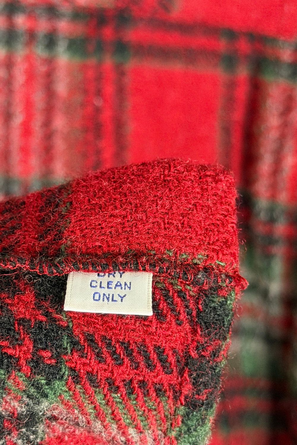 Late 80s Vintage Polo Ralph Lauren wool plaid shirt image 8