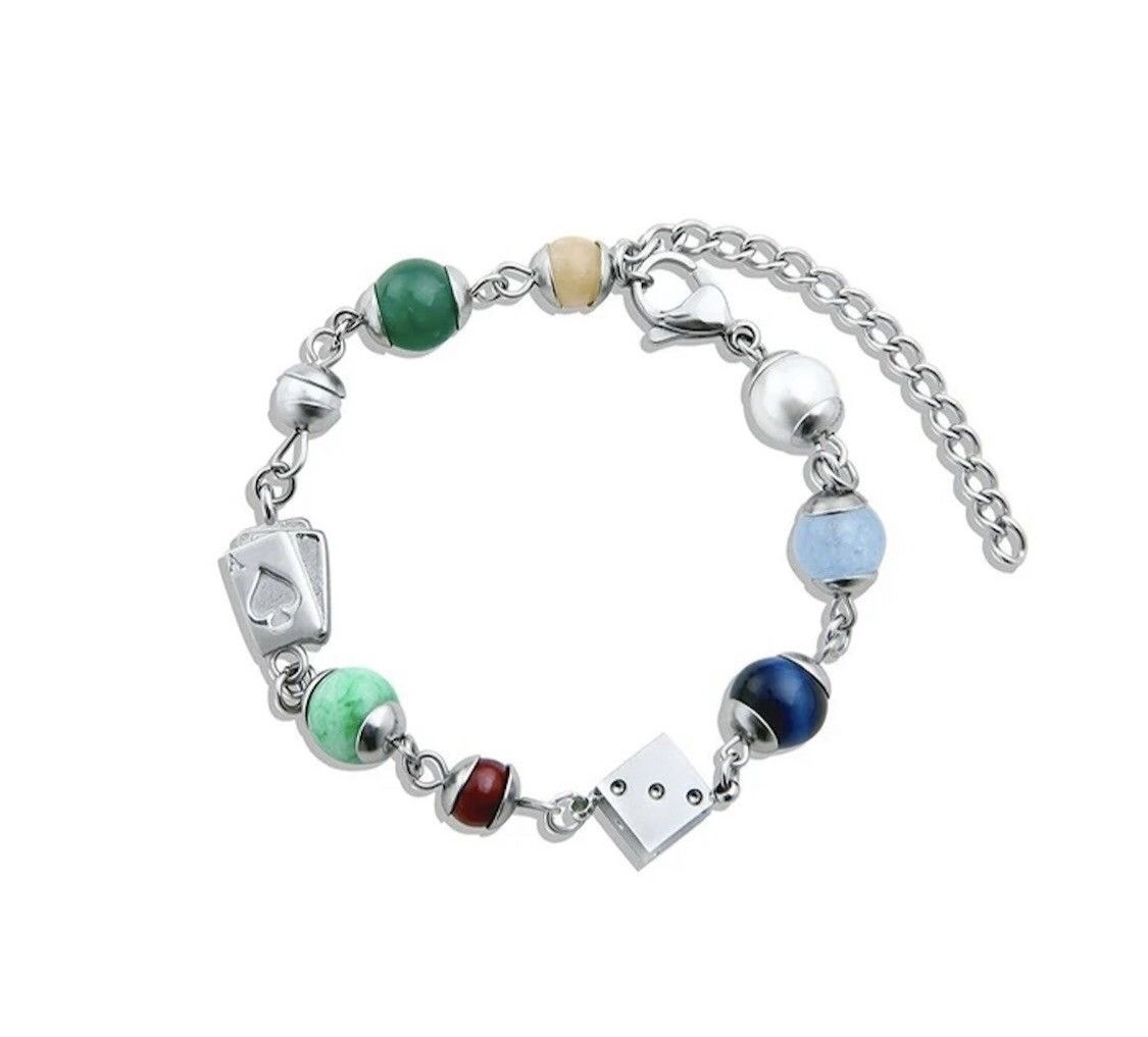 Jewelry Beads Dice Bracelet Size ONE SIZE - 1 Thumbnail