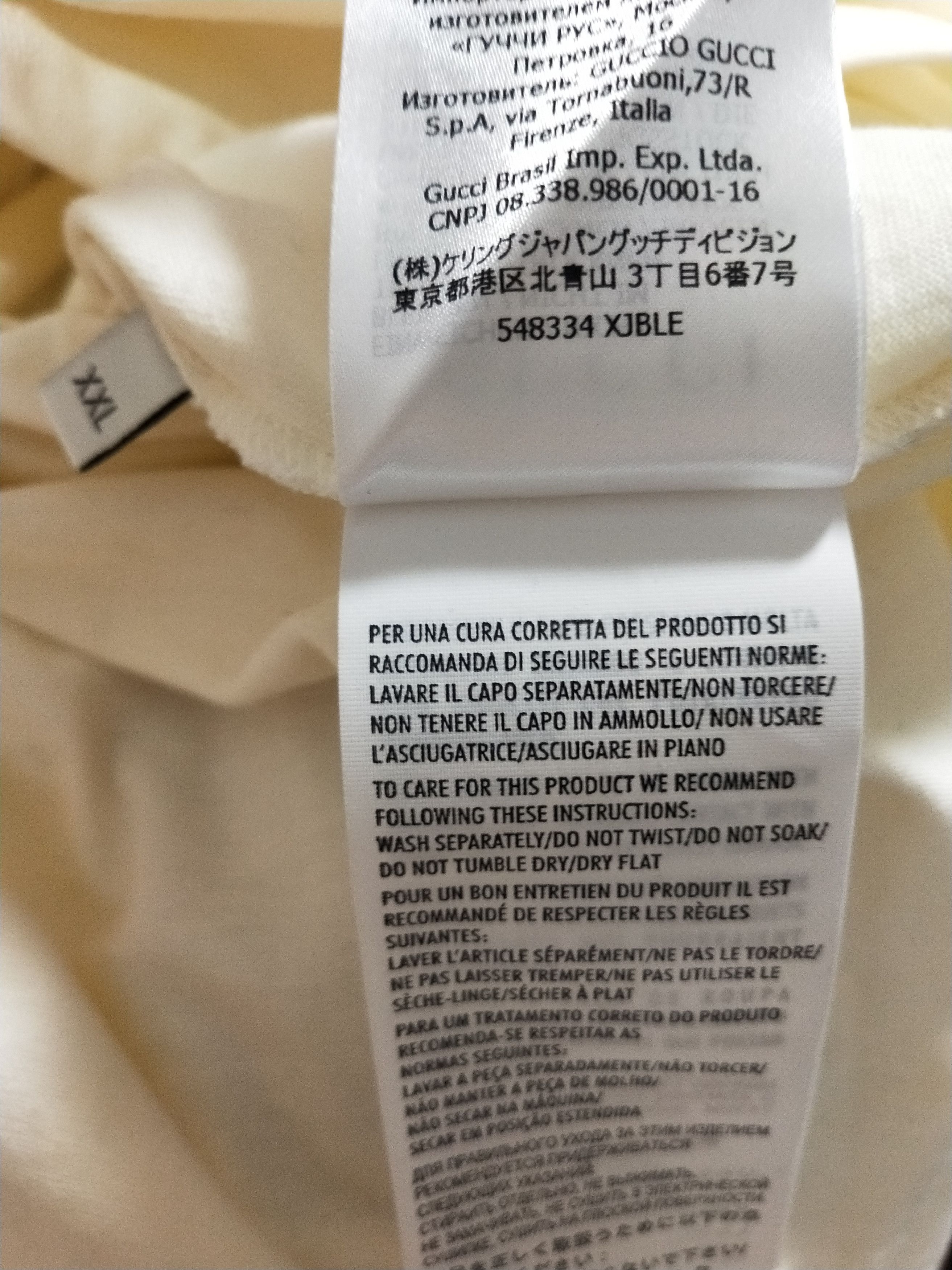 Gucci Tennis Embroidered Tee Size US XL / EU 56 / 4 - 6 Thumbnail