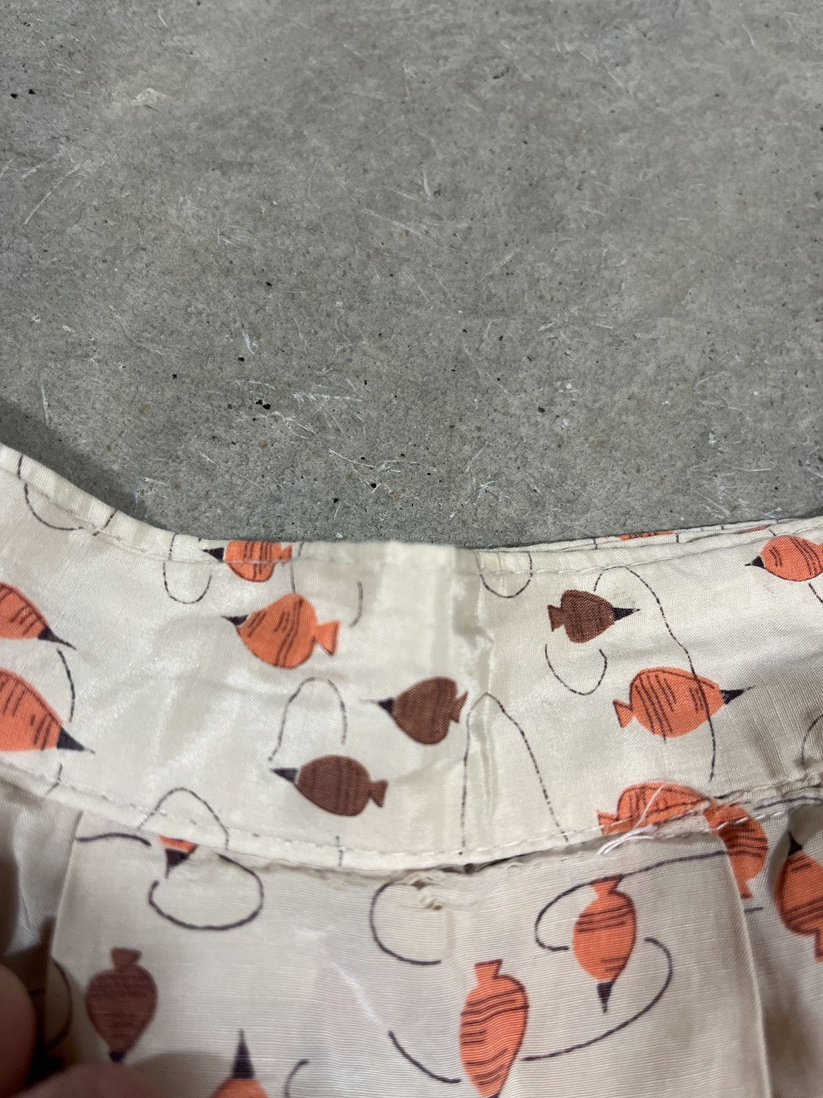 Vintage Vintage 50s Novelty Print Skirt Size 26" / US 2 / IT 38 - 5 Thumbnail