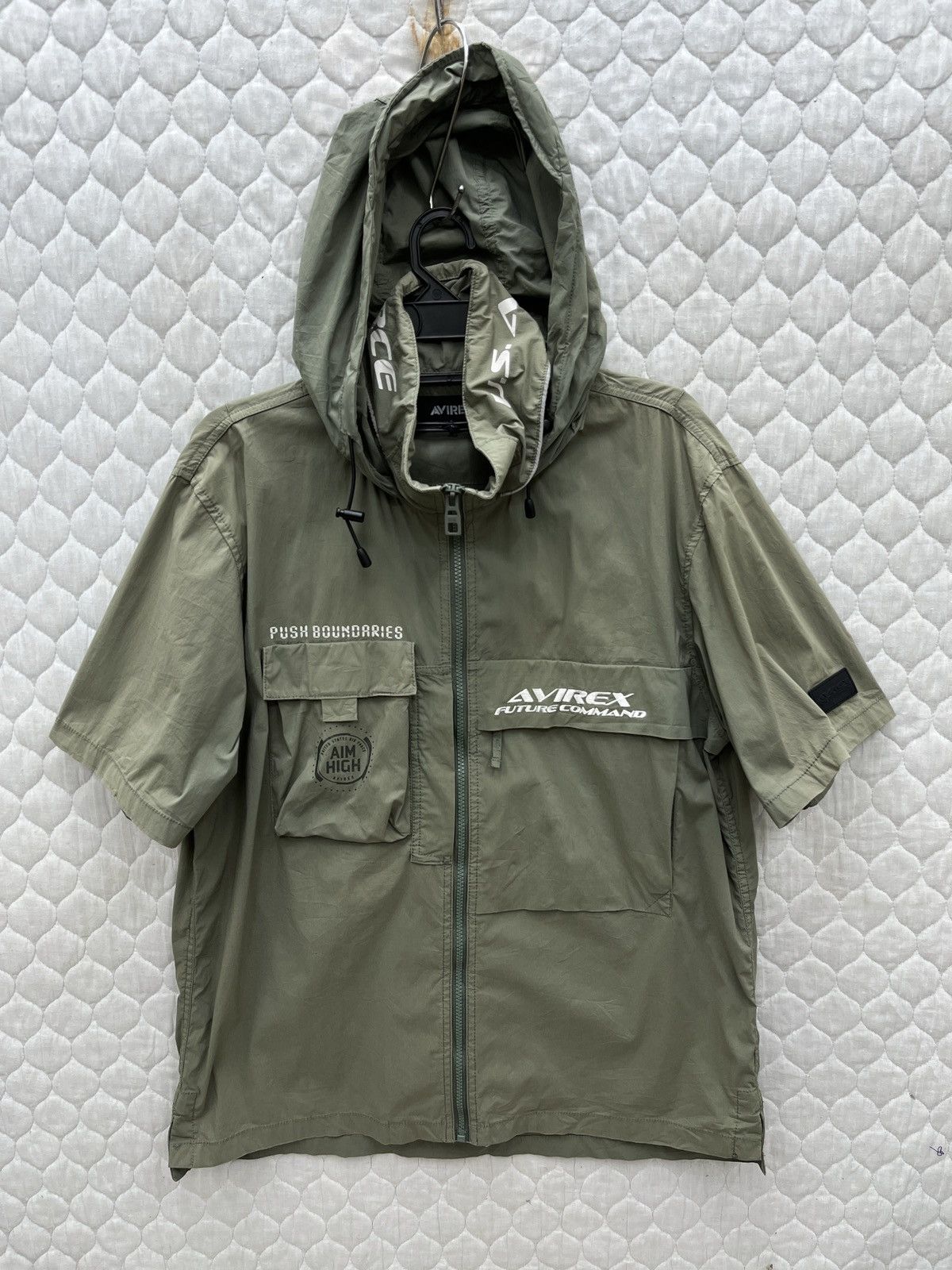 Avirex 🔥🔥🔥STEALS AVIREX FUTURE COMMAND HOODIE ZIPPER SHIRTS Size US L / EU 52-54 / 3 - 1 Thumbnail