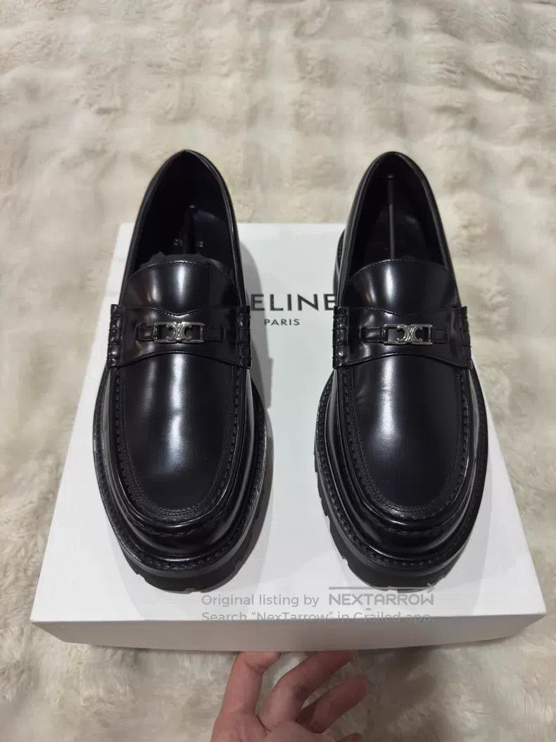Celine Celine Thick Sole Loafers i Size US 10 / EU 43 - 1 Thumbnail