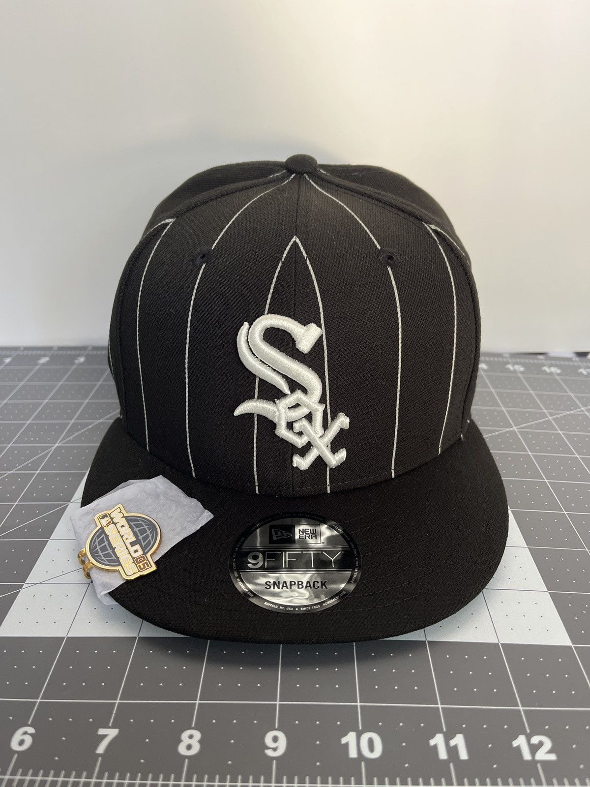 New Era Chicago White Sox Pinstripes Visor Pin 9fifty Snapback Size ONE SIZE - 2 Thumbnail