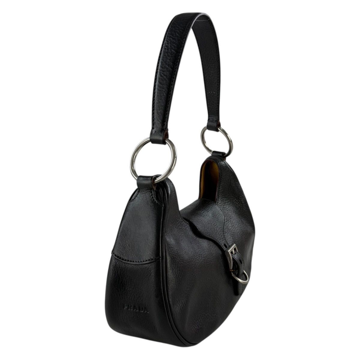 Prada Prada Leather Shoulder Bag Size ONE SIZE - 3 Thumbnail