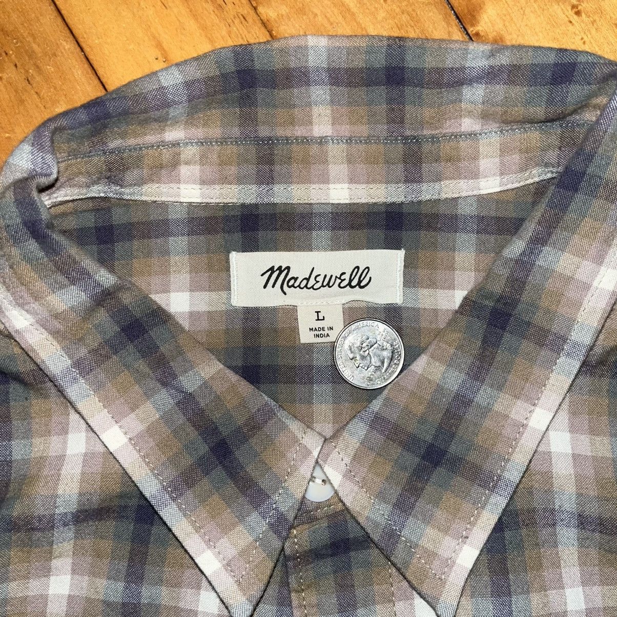 Madewell Madewell flannel shirt Size US L / EU 52-54 / 3 - 2 Thumbnail