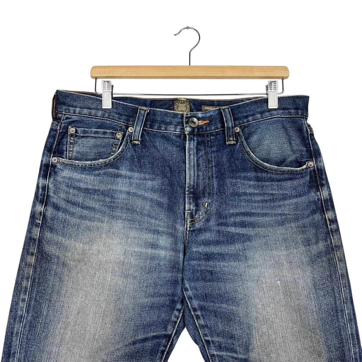 Kaihara Denim Vintage Kaihara Denim Back Number Denim Jeans Size US 34 / EU 50 - 2 Thumbnail
