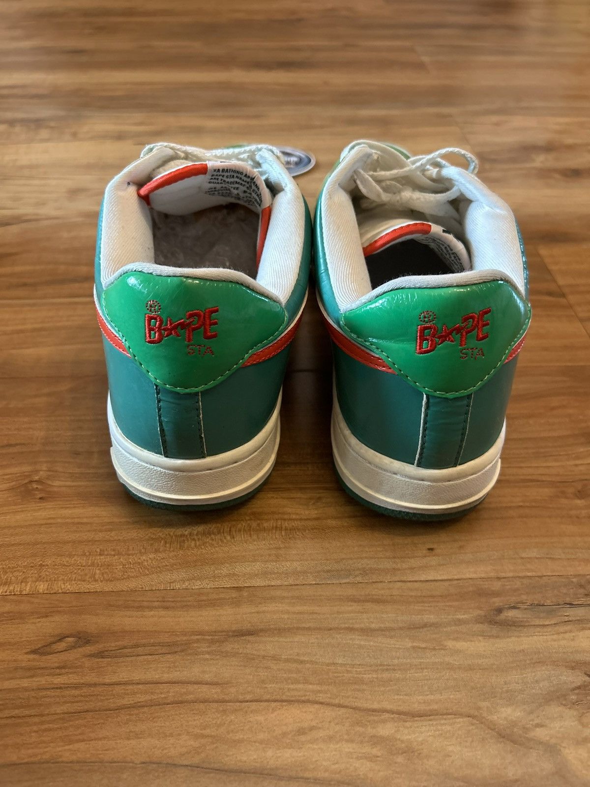 Bape OG Bape Heineken Bapestas Size US 10 / EU 43 - 9 Thumbnail