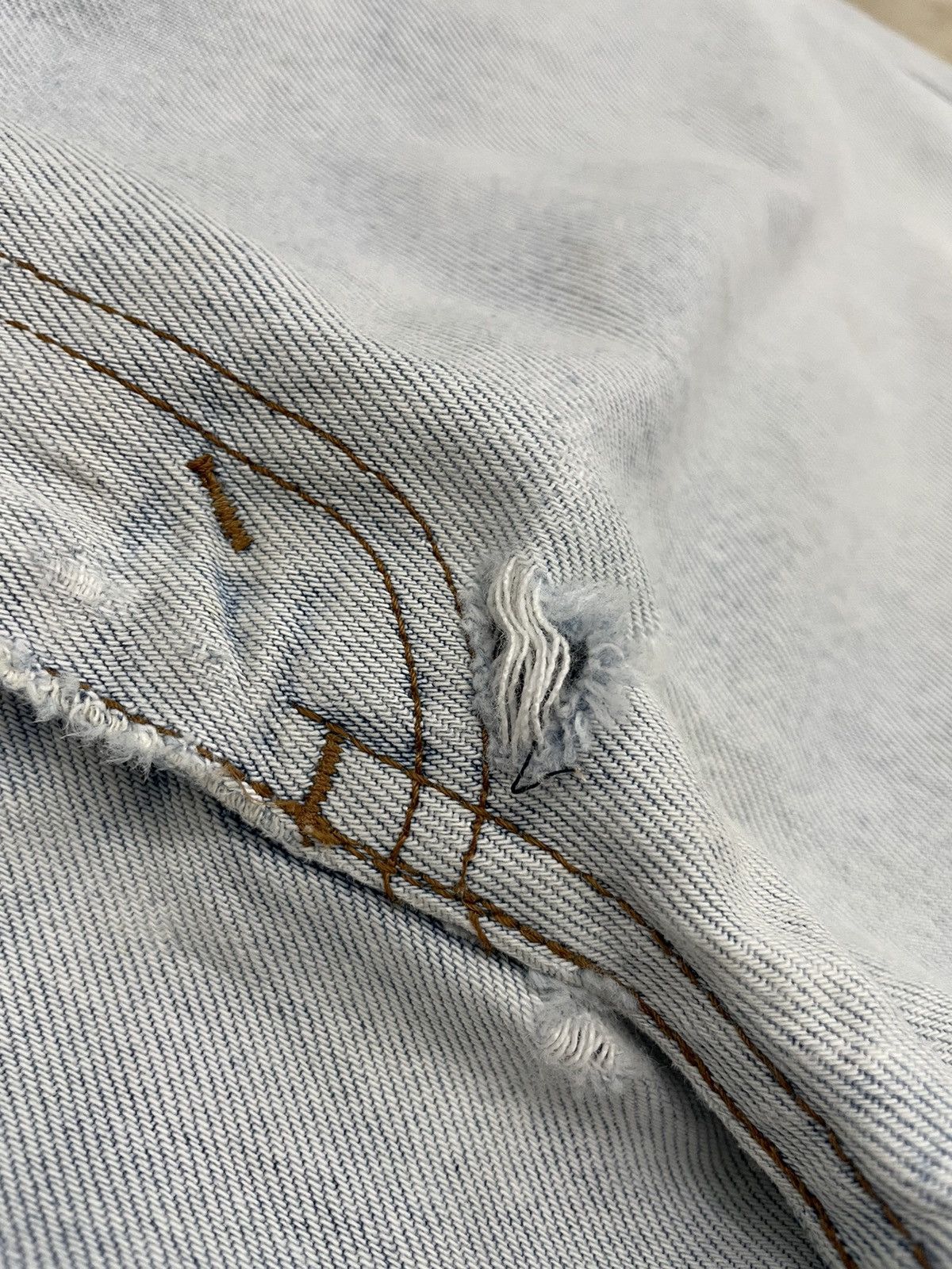 Levi's Vintage Levis Light Wash Distressed Denim Pants (AE5) Size US 28 / EU 44 - 10 Thumbnail