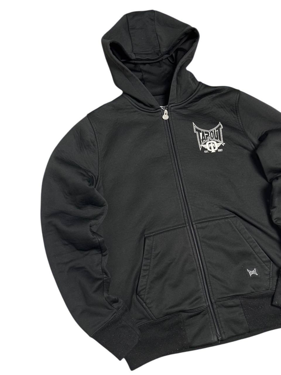 Tapout × Vintage Tapout Zip Up Hoodie Vintage Y2K style Size US L / EU 52-54 / 3 - 2 Thumbnail