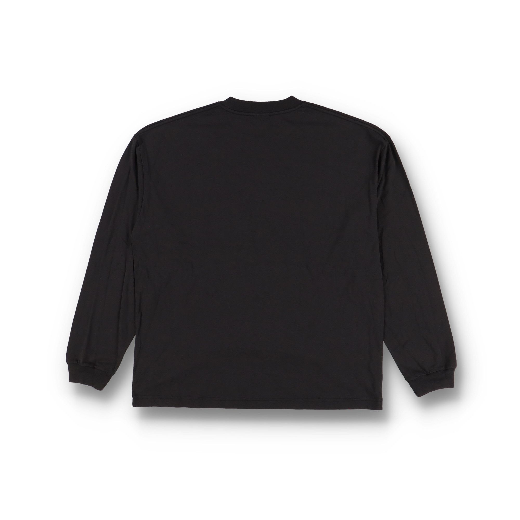 Umbro Black Lazy Logo Oversized Long Sleeve T-Shirt Size S / US 4 / IT 40 - 7 Thumbnail