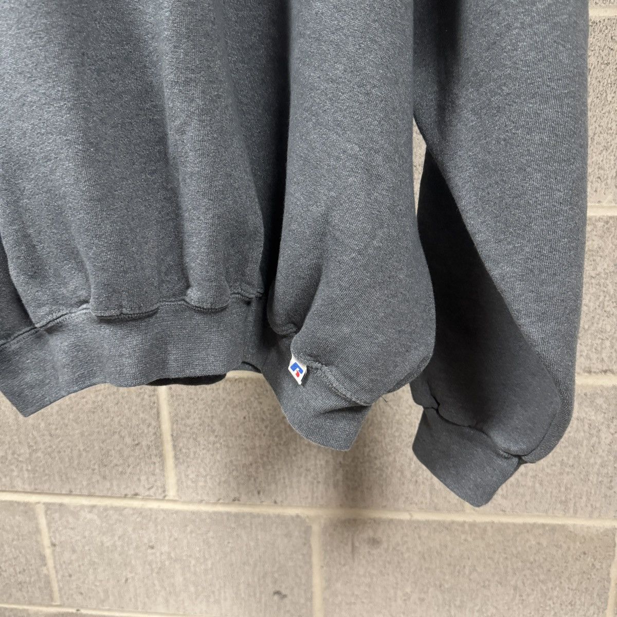 Vintage Blank Grey Russell Athletic Sweatshirt ERD Grunge Chrome Size US XXL / EU 58 / 5 - 3 Thumbnail