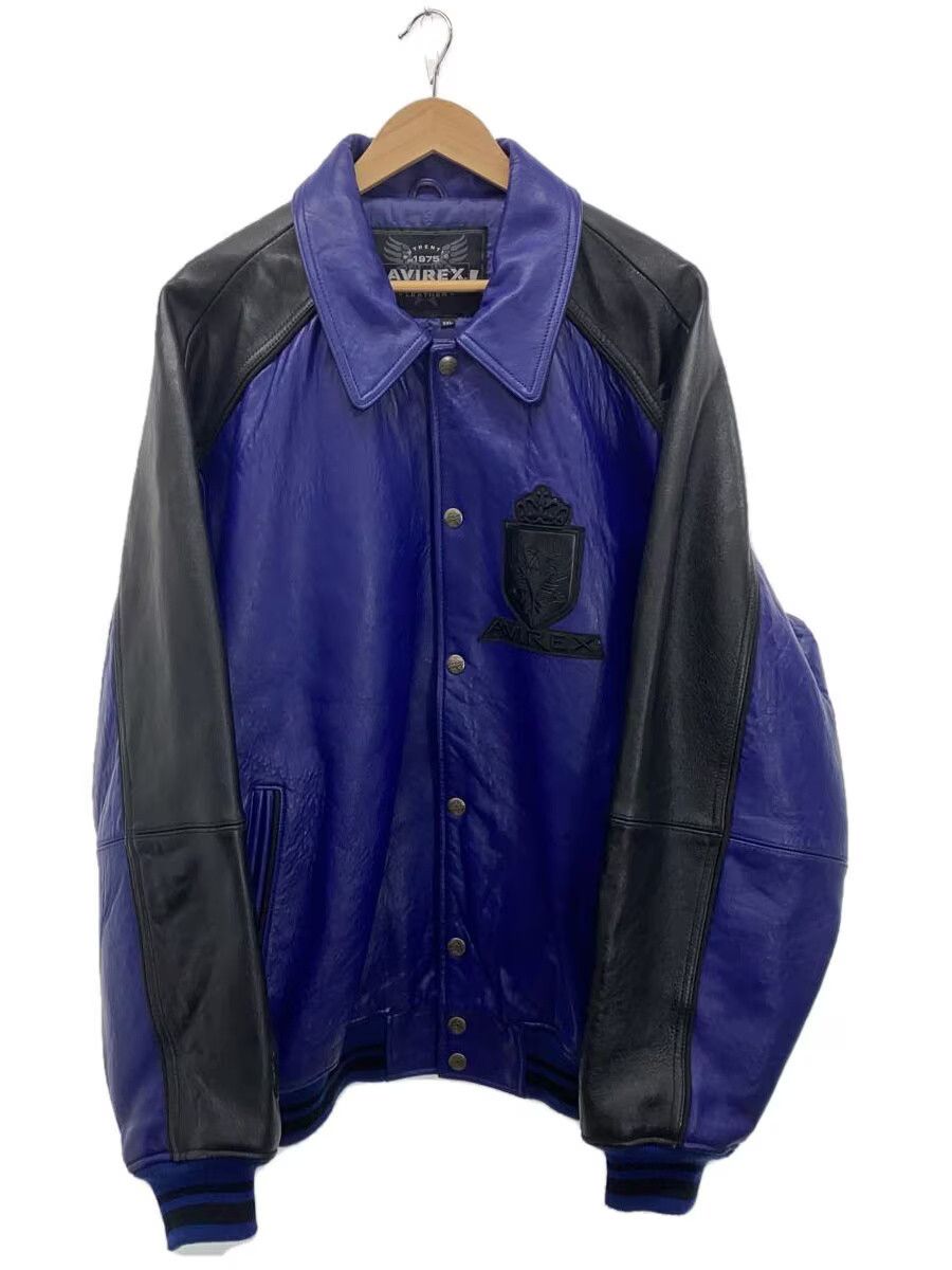 Avirex Avirex Cowhide Pu Leather Jacket Blouson Size US XXL / EU 58 / 5 - 1 Thumbnail