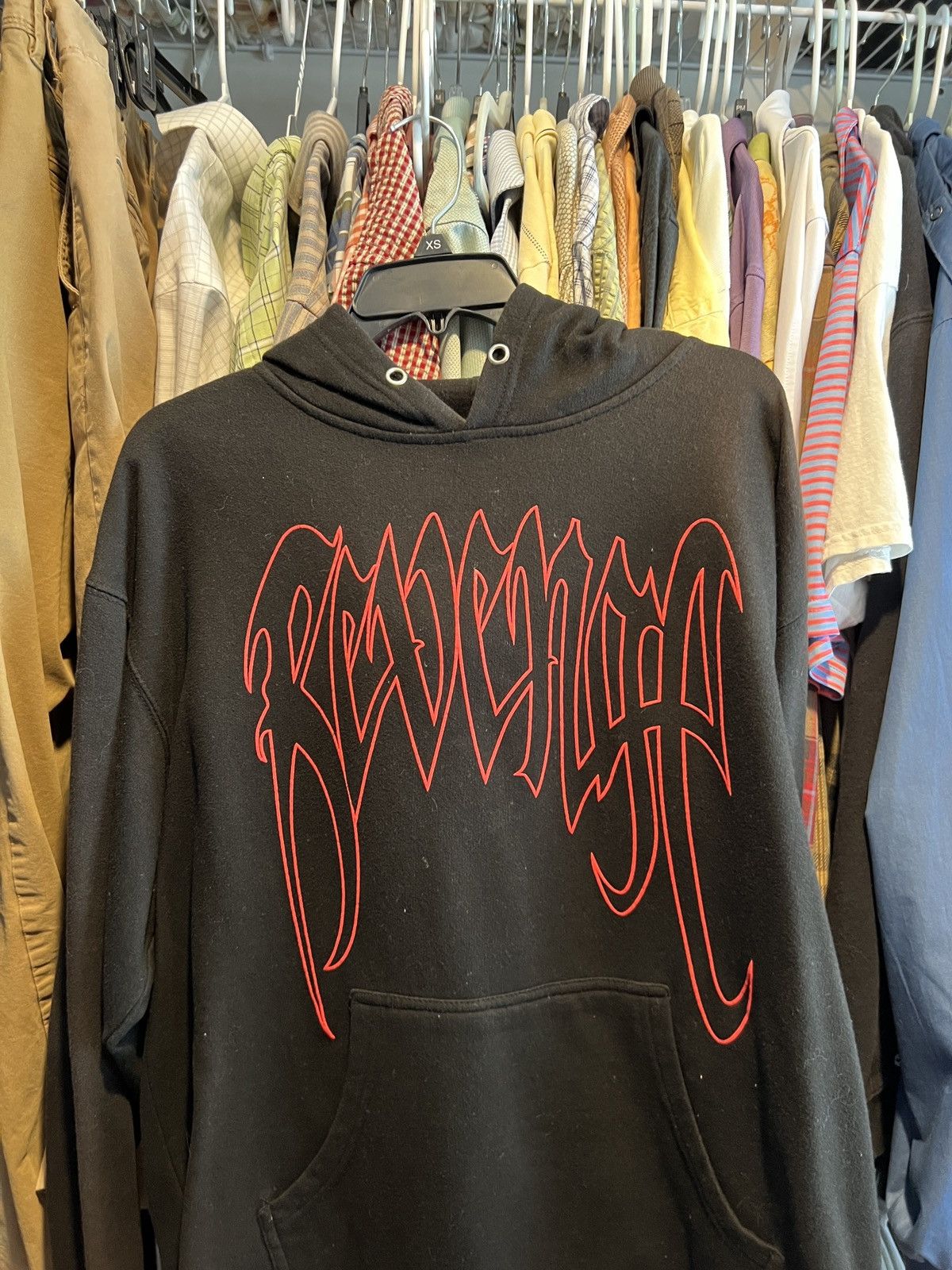 Revenge Revenge Outline Red Water Hoodie Size US L / EU 52-54 / 3 - 1 Thumbnail