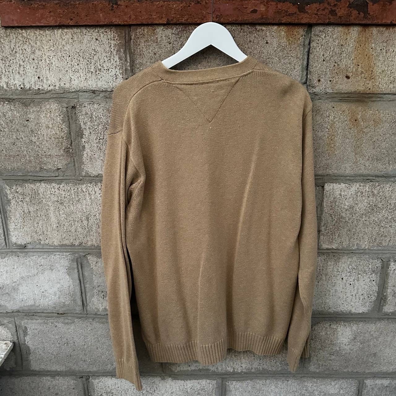 Tommy Hilfiger Vintage Tommy Hilfiger V Neck Sweater Y2K Old Money 00s Size US XL / EU 56 / 4 - 2 Thumbnail