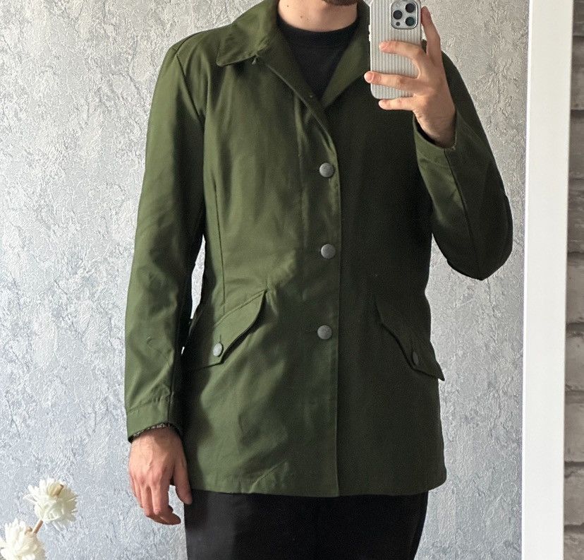 Vintage Vintage 70s m59 Swedish army short coat utility jacket c50 Size US M / EU 48-50 / 2 - 2 Thumbnail