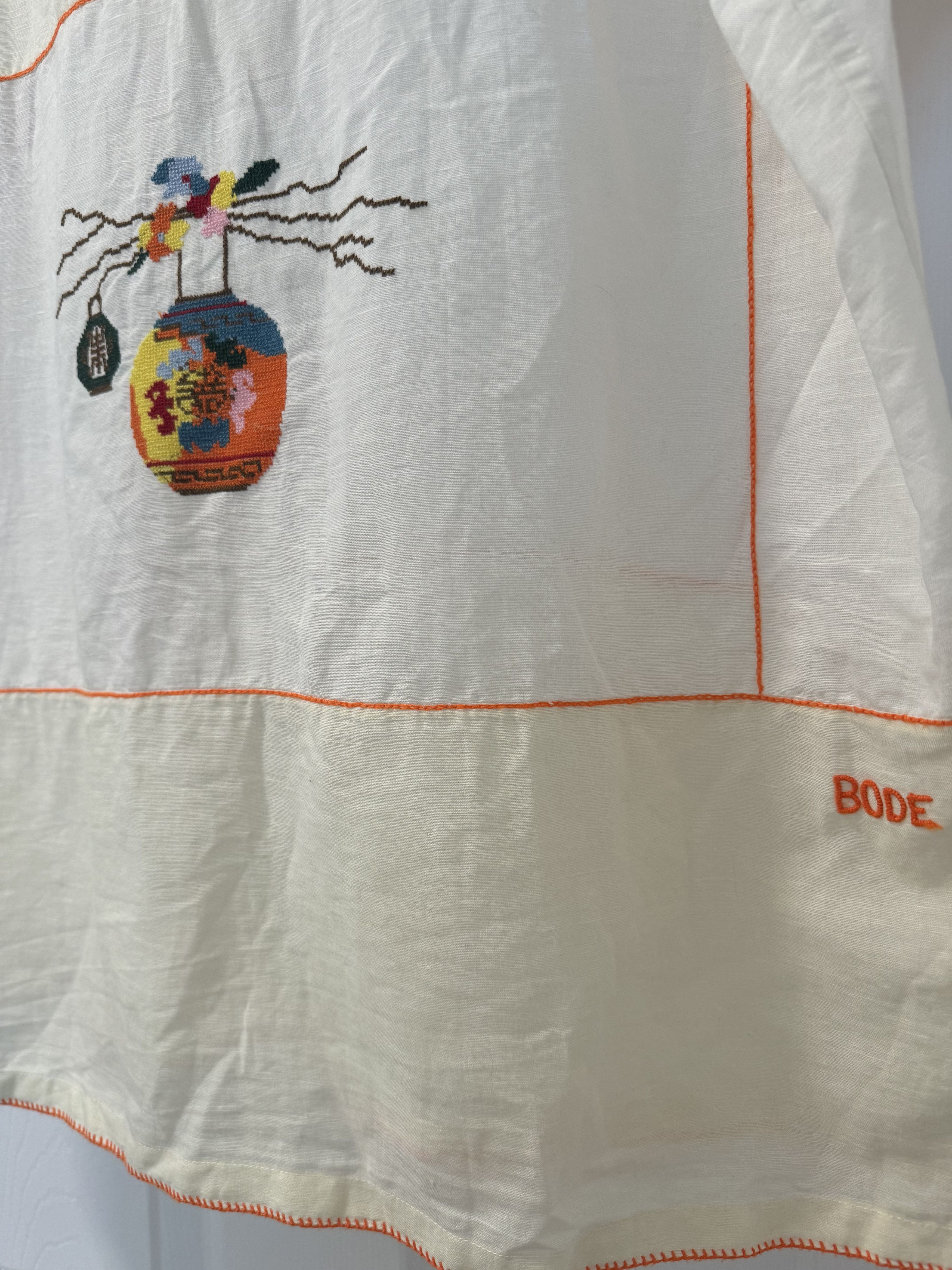 Bode Bode Bowling Shirt with Lantern Detail Size US M / EU 48-50 / 2 - 4 Thumbnail