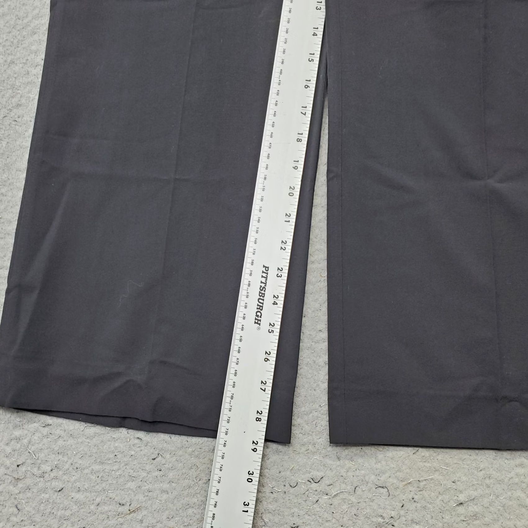 Nicole Miller Nicole Miller Essential Dress Pants Womens 16 Black Boot Leg Mid Rise NFMM7305 Mens? Womens Size 38" / US 16 / IT 52 - 4 Thumbnail
