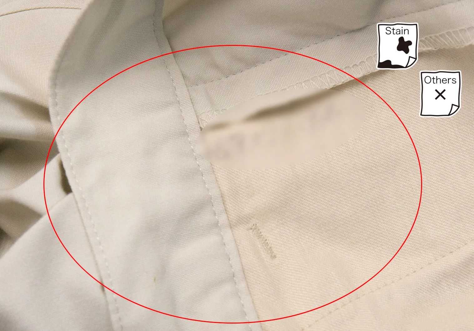 Issey Miyake Cotton Tapered Pants in Off Beige, Size L Size US 38 / EU 54 - 7 Thumbnail