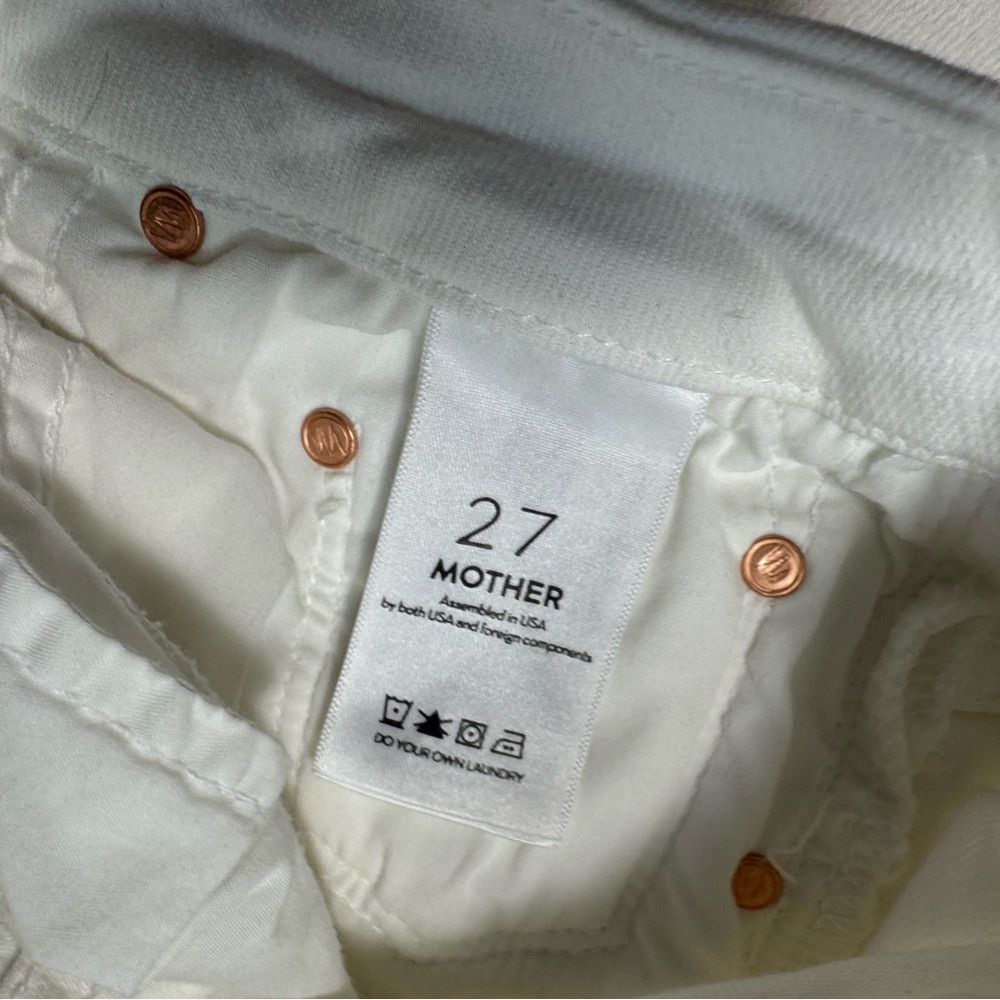 MOTHER MOTHER The Looker Ankle Fray Fairest Of Them All Jeans Size Size 27" / US 4 / IT 40 - 8 Thumbnail