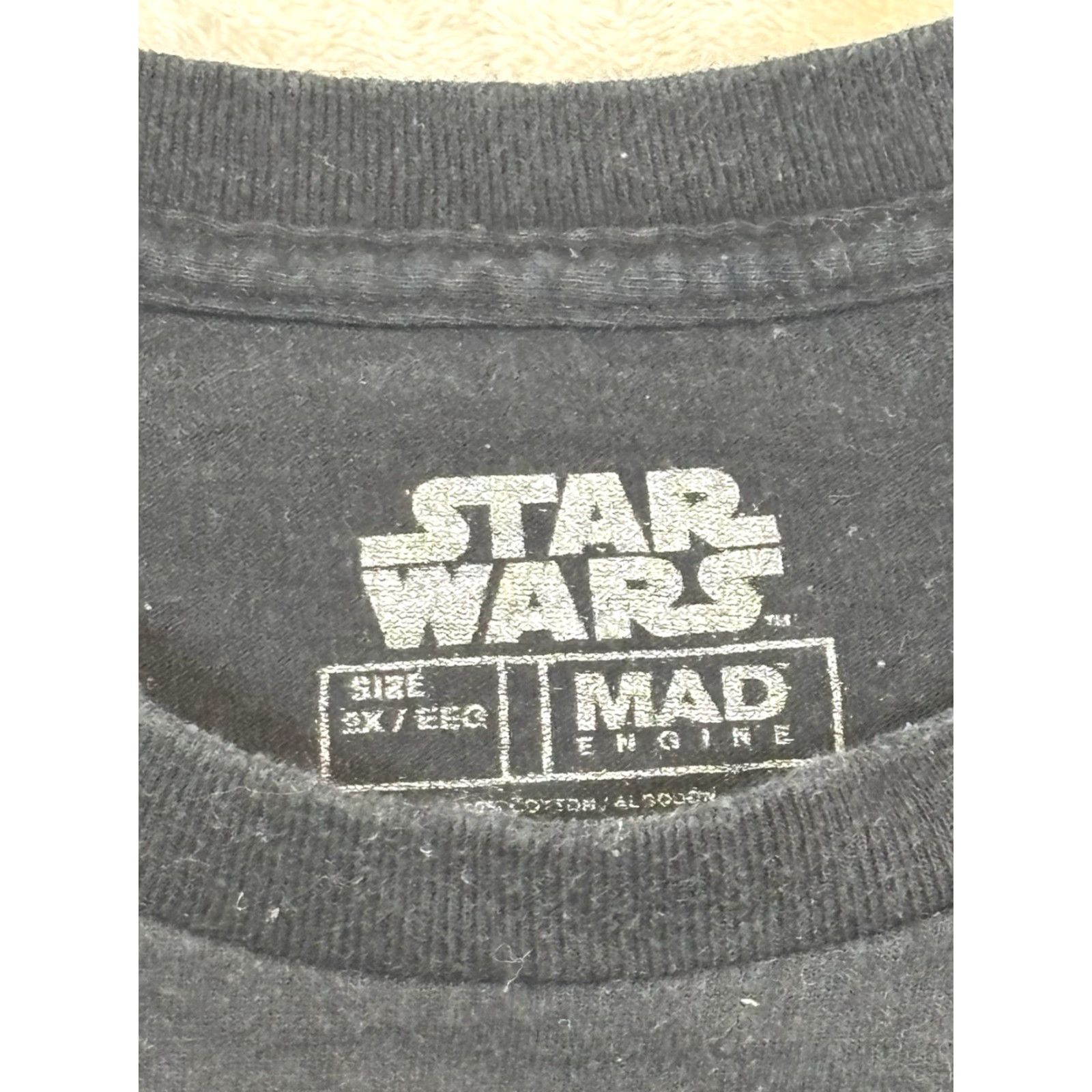 Mad Engine VINTAGE Star Wars Mens T-Shirt 2XL Darth Vader Green Kanji Graphic Tee Shirt Men’s Logo 90s Style Size US XXL / EU 58 / 5 - 3 Thumbnail