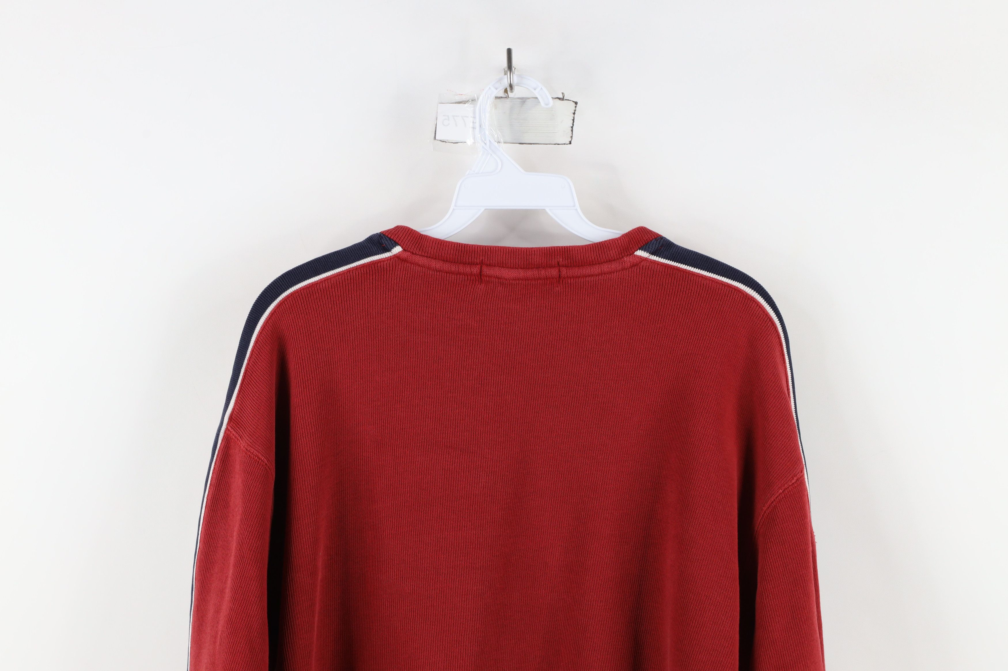 J.Crew × Vintage Vintage 90s J Crew Cotton Ribbed Knit Long Sleeve T-Shirt Size US L / EU 52-54 / 3 - 13 Thumbnail