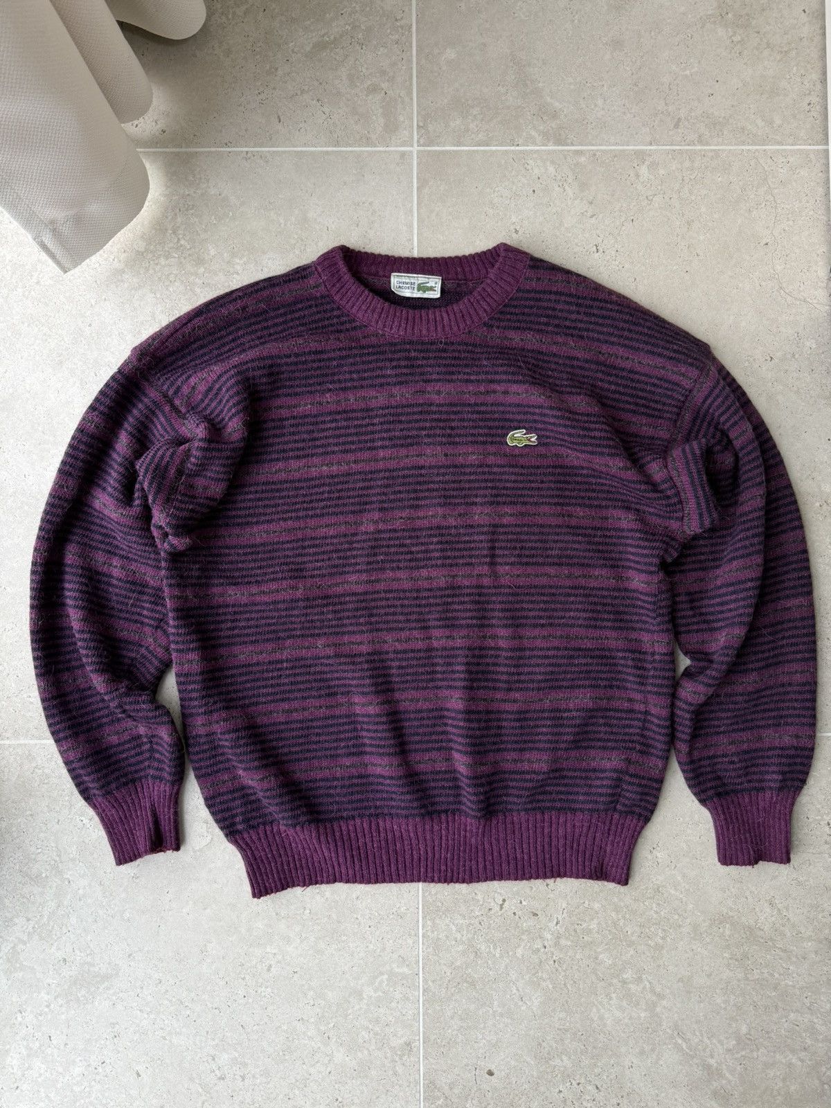 Lacoste Vintage Lacoste Sweater Y2K Size US XL / EU 56 / 4 - 1 Thumbnail