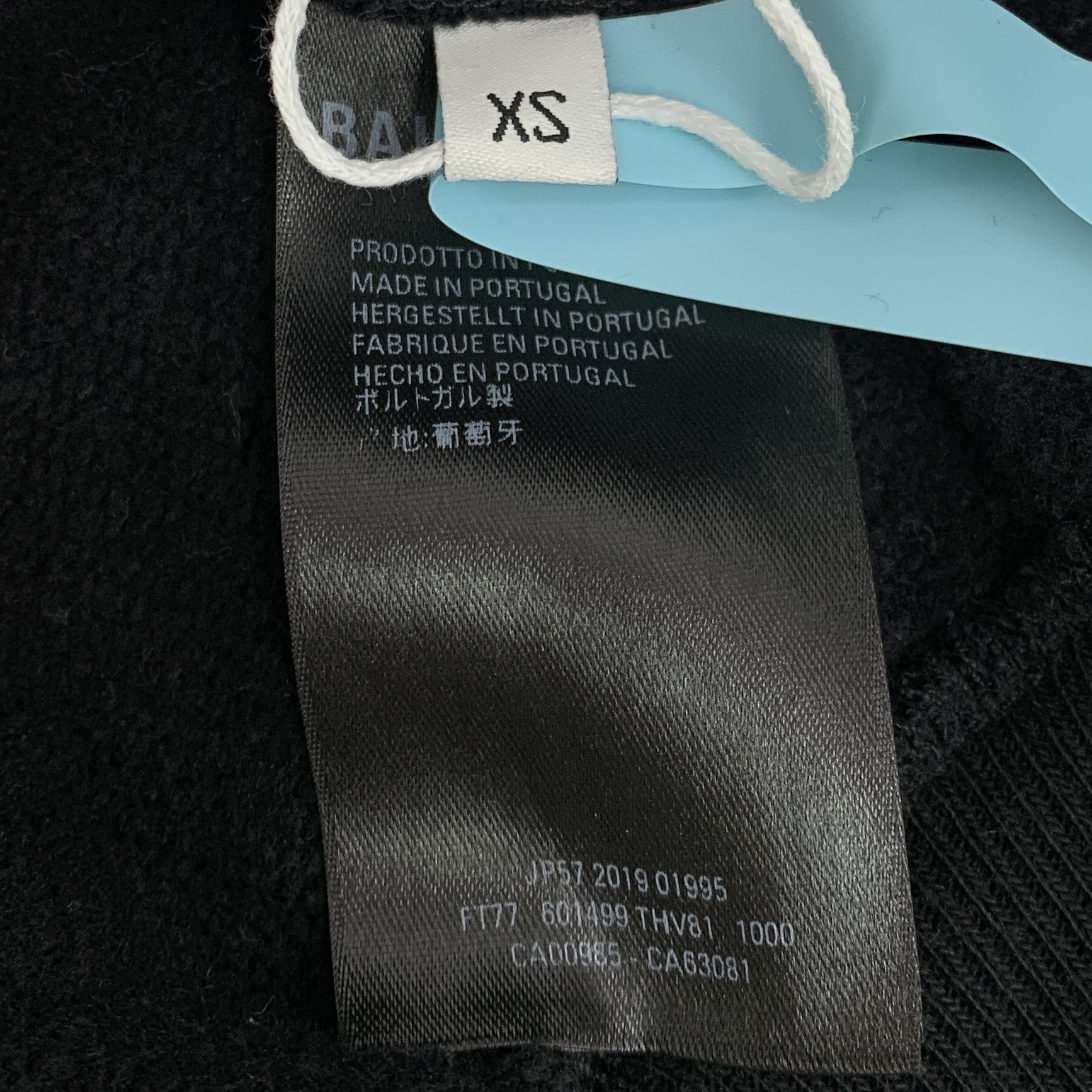 Balenciaga Balenciaga Logo Embroidered Hoodie (XS) Size US XS / EU 42 / 0 - 8 Thumbnail