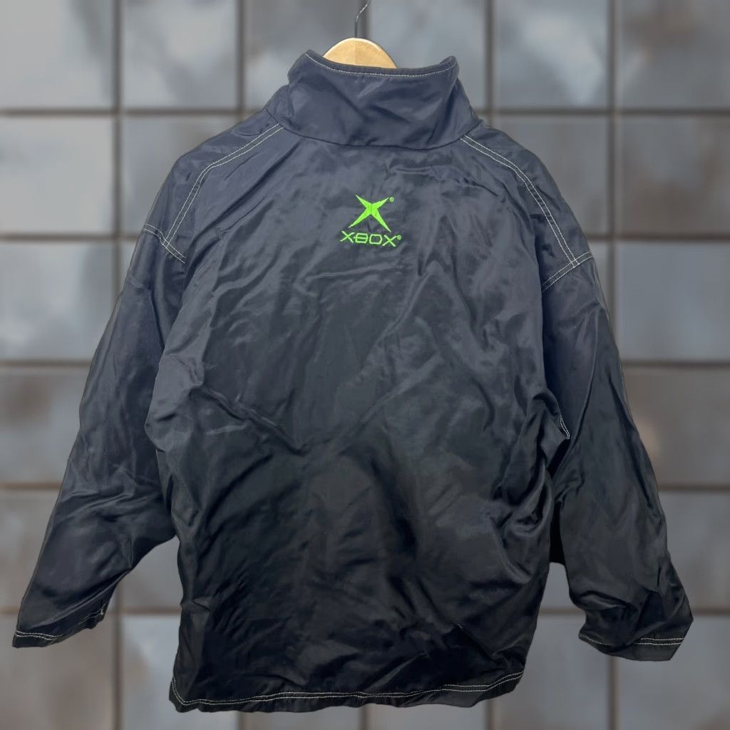 Vintage VINTAGE Xbox Windbreaker Jacket M Black Size US M / EU 48-50 / 2 - 1 Thumbnail