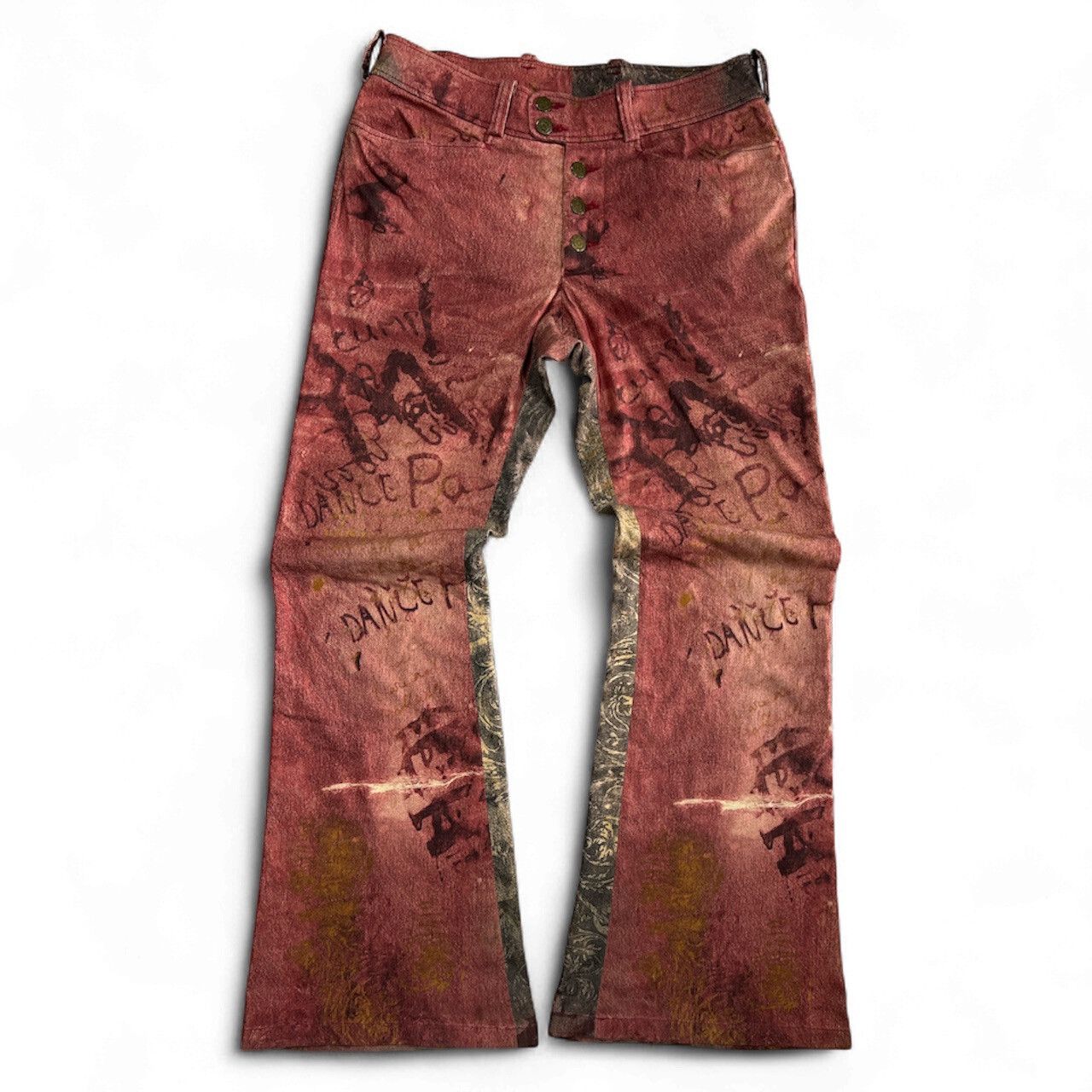 Tornado Mart 00's Archive Tornado Mart Flared Pants Y2K Super Rare