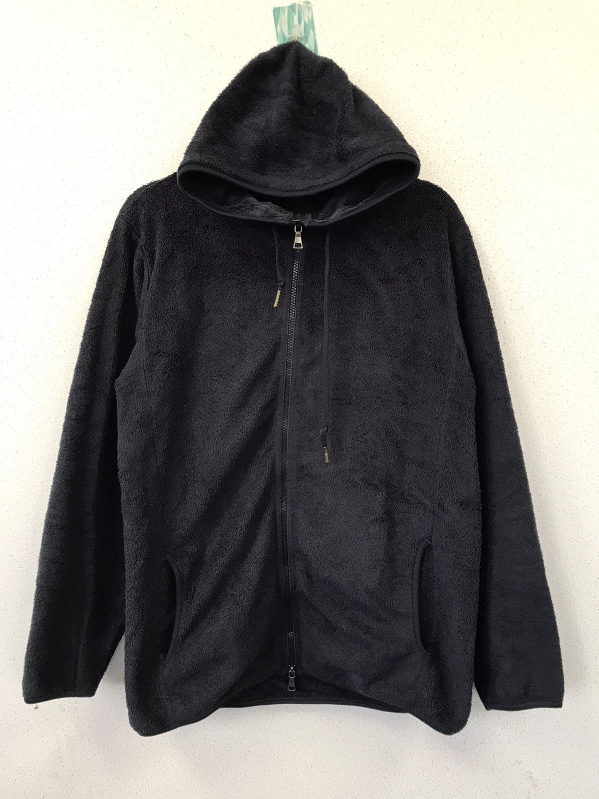 GU Uniqlo Fleece Hoodie Jacket Size US L / EU 52-54 / 3 - 2 Thumbnail