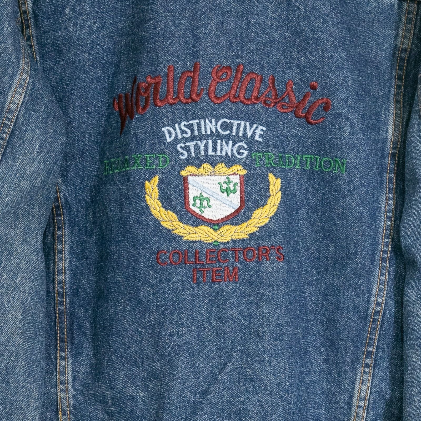 Gap Vintage Gap Denim Work Force Trucker Jacket Mens XL Medium Size US XL / EU 56 / 4 - 6 Thumbnail