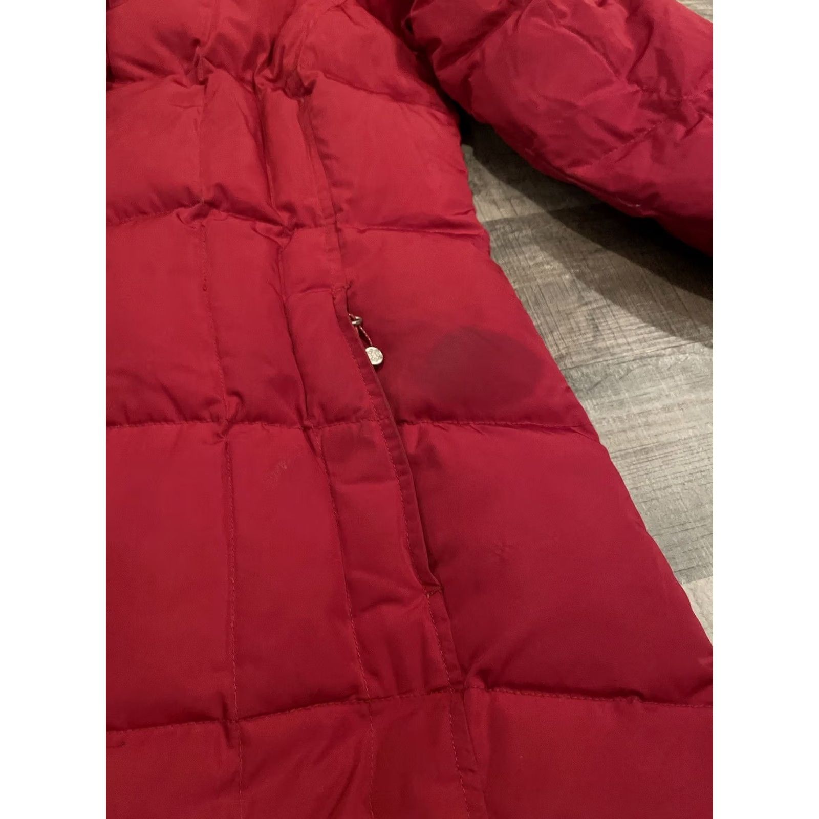Eddie Bauer Eddie Bauer Women’s M Goose Down Quilted Puffer Coat Jacket Red Puffer D294 Coat Long Black? Size M / US 6-8 / IT 42-44 - 7 Thumbnail
