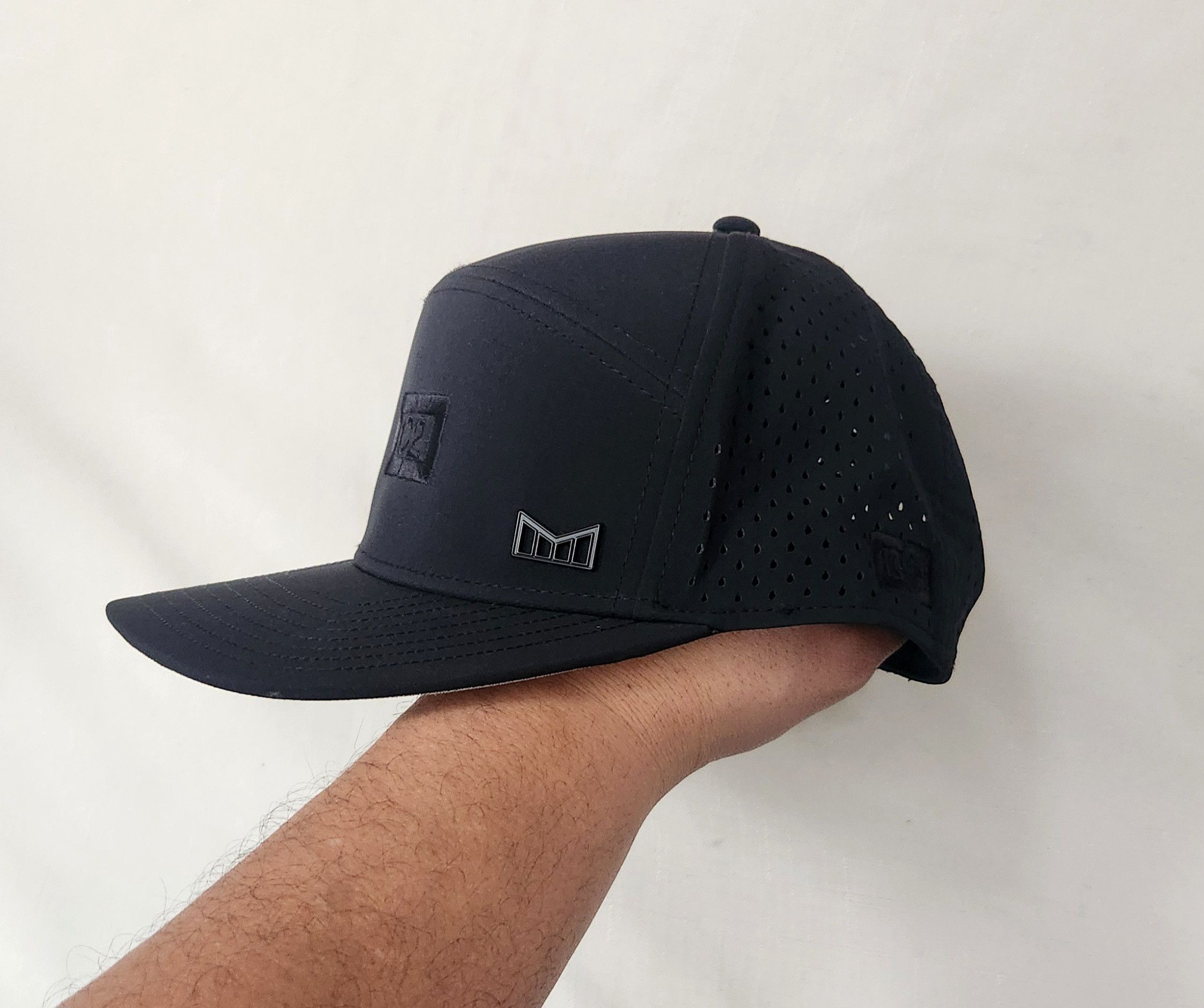 melin NOBULL JUST THE HORNS BLACK MESH TRUCKER SNAPBACK ADJUSTABLE Size ONE SIZE - 2 Thumbnail