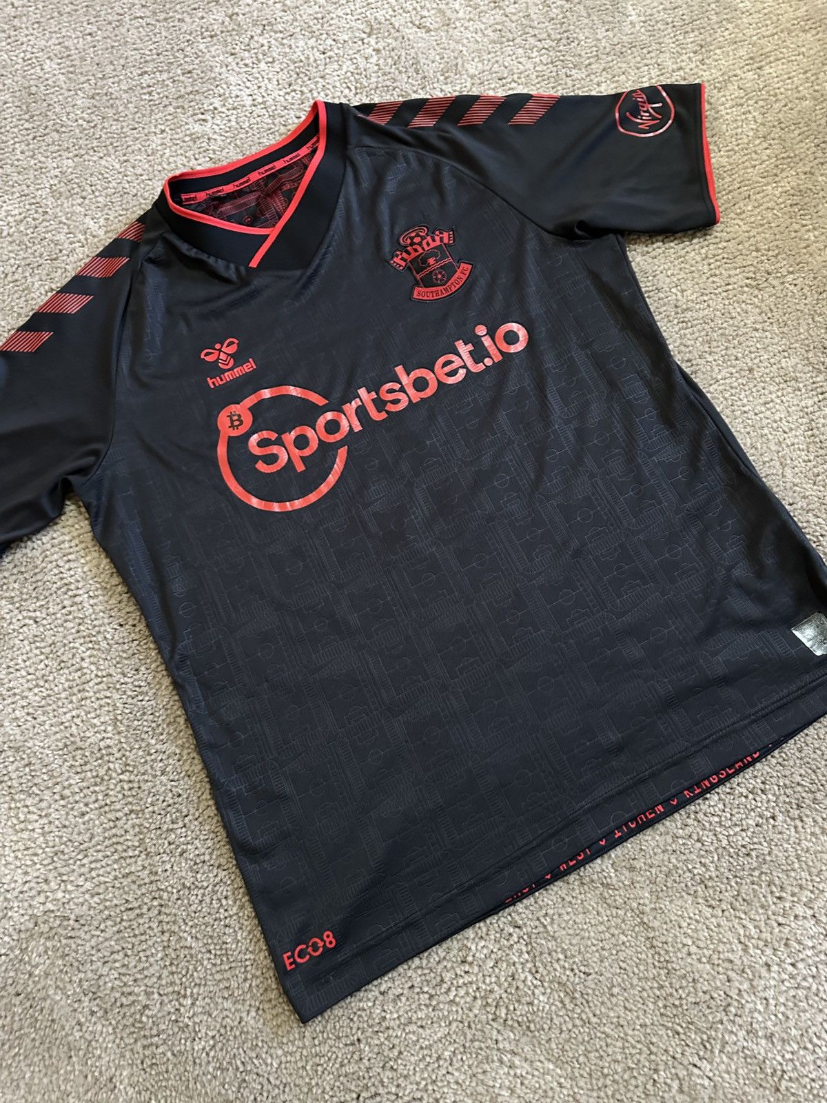 Southampton 2021-2022 Ward-Prowse Away Football Soccer Shirt