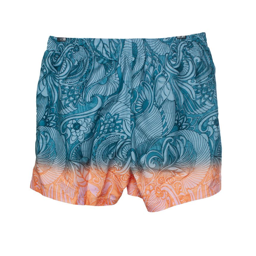 Dries Van Noten Dries van Noten, blues and pink swim shorts Size US 36 / EU 52 - 2 Thumbnail