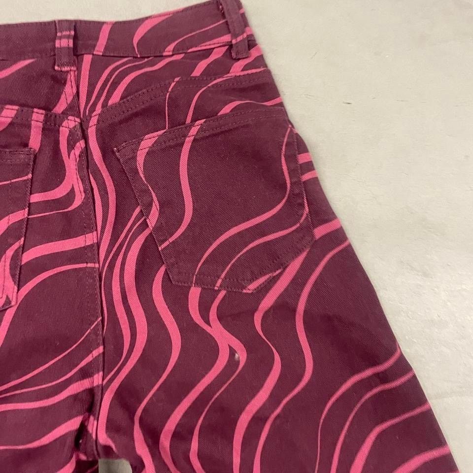 Vintage Baggy Y2K zebra print Jeans 24x32 Size US 26 / EU 42 - 3 Thumbnail