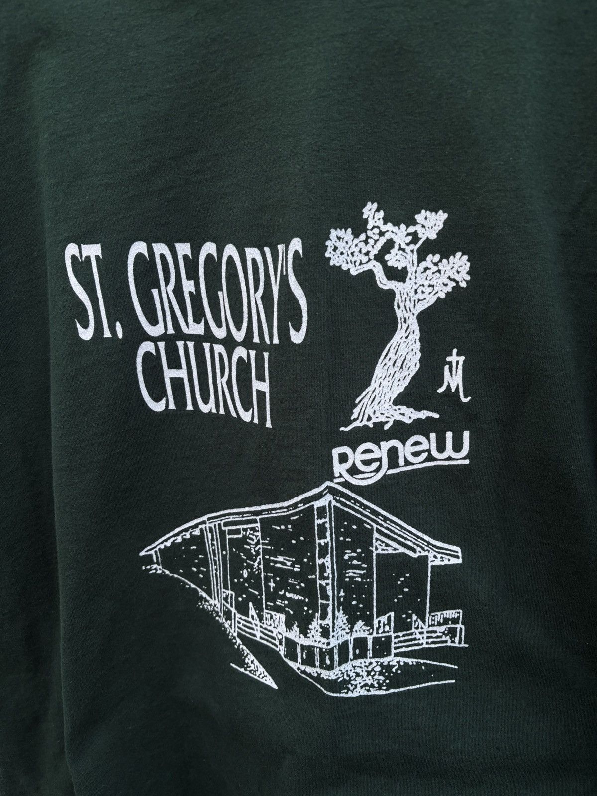 Fruit Of The Loom Fruit of the Loom Church T-shirt Vintage Streetwear Hype Size US XXL / EU 58 / 5 - 2 Thumbnail
