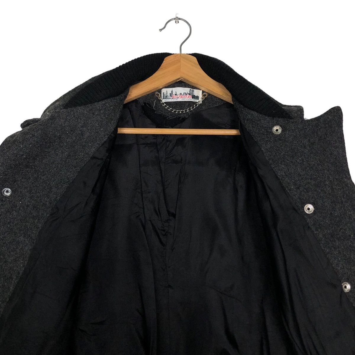 Japanese Brand 🔥90’s Vintage Wool Varsity Bomber Jacket New York City USA Size US S / EU 44-46 / 1 - 12 Thumbnail