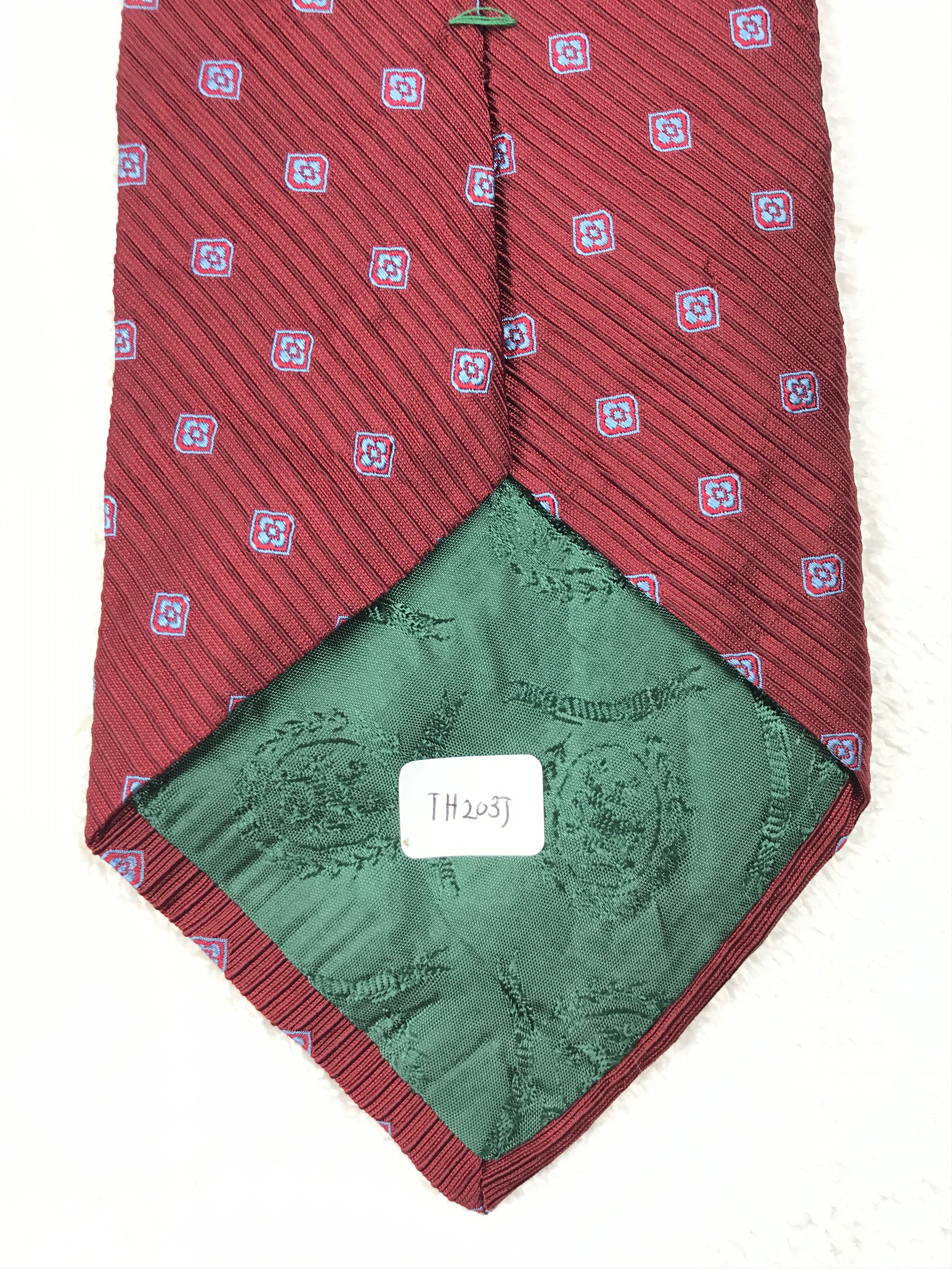 Designer × Tommy Hilfiger × Vintage Vintage Tommy Hilfiger Silk Necktie Size ONE SIZE - 9 Thumbnail