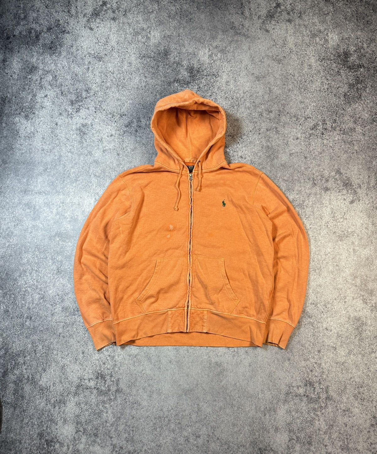 Polo Ralph Lauren × Vintage Y2K Vintage Polo Ralph Lauren Zip Up Hoodie Streetwear Rare Size US L / EU 52-54 / 3 - 1 Thumbnail