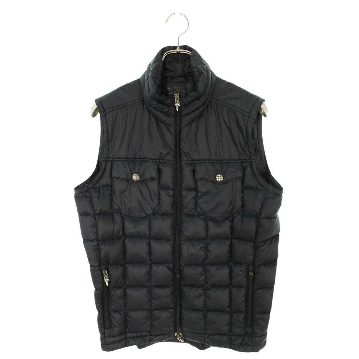 Chrome Hearts Chrome Hearts PAPA V2 SLK CTN Zip-Up Vest | Grailed